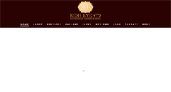 Desktop Screenshot of keshevents.com